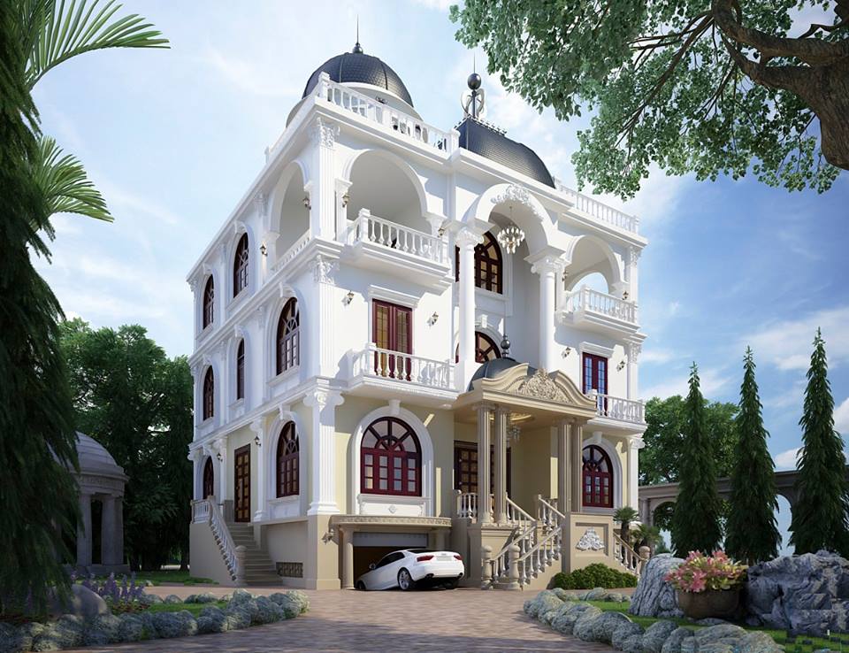Tư vấn thiết kế nhà 4×16 có thang máy đẹp, phù hợp nhà phố đô thị kết hợp kinh doanh NP1151026