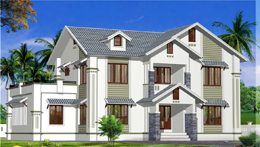Tư vấn thiết kế nhà 4×16 có thang máy đẹp, phù hợp nhà phố đô thị kết hợp kinh doanh NP1151026