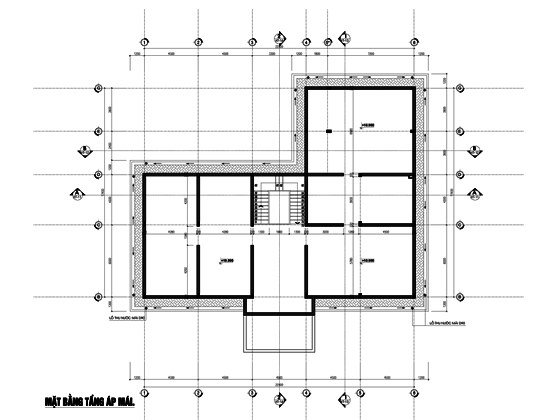 Tư vấn thiết kế nhà 4×16 có thang máy đẹp, phù hợp nhà phố đô thị kết hợp kinh doanh NP1151026