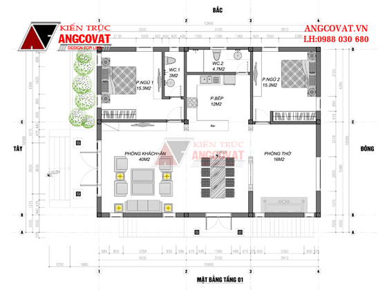 Tư vấn thiết kế nhà 4×16 có thang máy đẹp, phù hợp nhà phố đô thị kết hợp kinh doanh NP1151026
