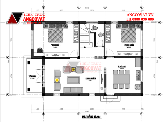 Tư vấn thiết kế nhà 4×16 có thang máy đẹp, phù hợp nhà phố đô thị kết hợp kinh doanh NP1151026