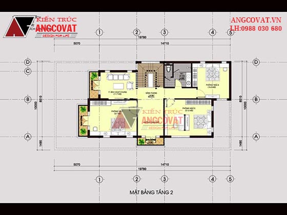 Tư vấn thiết kế nhà 4×16 có thang máy đẹp, phù hợp nhà phố đô thị kết hợp kinh doanh NP1151026
