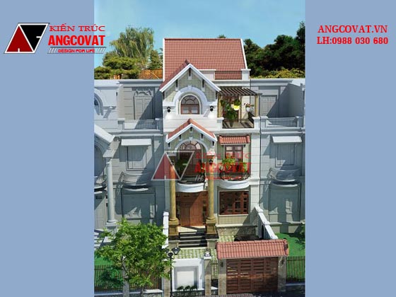 Tư vấn thiết kế nhà 4×16 có thang máy đẹp, phù hợp nhà phố đô thị kết hợp kinh doanh NP1151026
