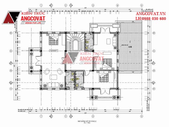 Tư vấn thiết kế nhà 4×16 có thang máy đẹp, phù hợp nhà phố đô thị kết hợp kinh doanh NP1151026