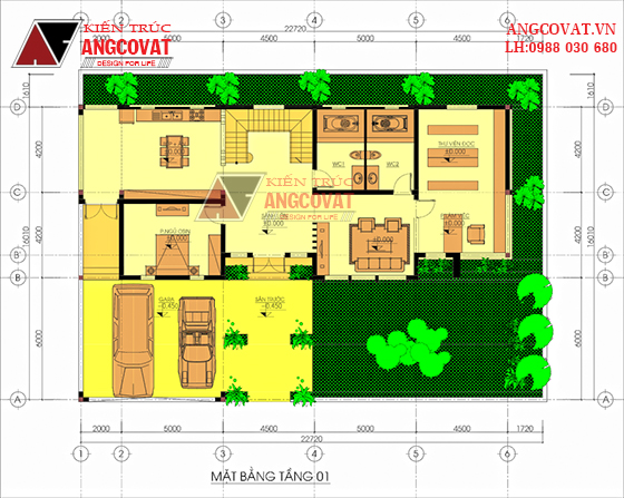 Tư vấn thiết kế nhà 4×16 có thang máy đẹp, phù hợp nhà phố đô thị kết hợp kinh doanh NP1151026