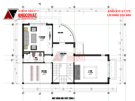 Tư vấn thiết kế nhà 4×16 có thang máy đẹp, phù hợp nhà phố đô thị kết hợp kinh doanh NP1151026