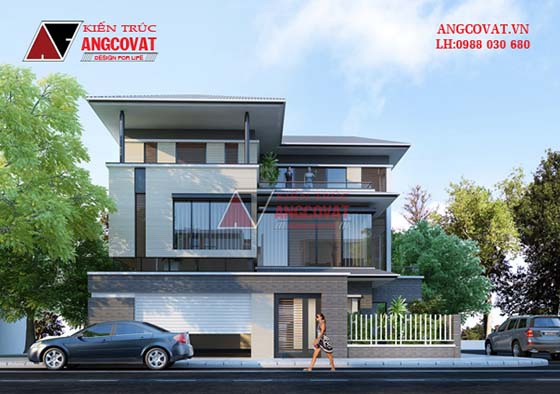 Tư vấn thiết kế nhà 4×16 có thang máy đẹp, phù hợp nhà phố đô thị kết hợp kinh doanh NP1151026