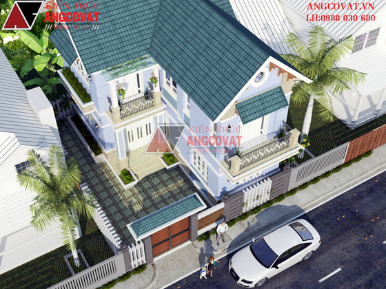 Tư vấn thiết kế nhà 4×16 có thang máy đẹp, phù hợp nhà phố đô thị kết hợp kinh doanh NP1151026