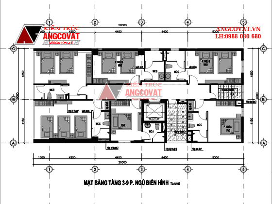 Tư vấn thiết kế nhà 4×16 có thang máy đẹp, phù hợp nhà phố đô thị kết hợp kinh doanh NP1151026