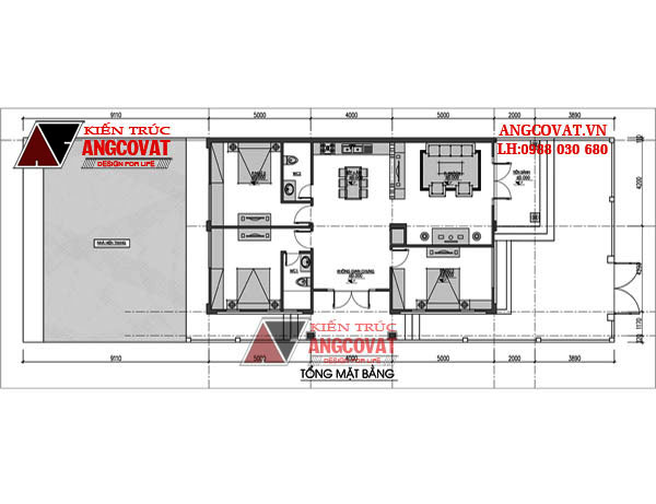 Tư vấn thiết kế nhà 4×16 có thang máy đẹp, phù hợp nhà phố đô thị kết hợp kinh doanh NP1151026