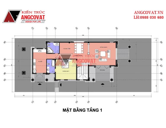 Tư vấn thiết kế nhà 4×16 có thang máy đẹp, phù hợp nhà phố đô thị kết hợp kinh doanh NP1151026