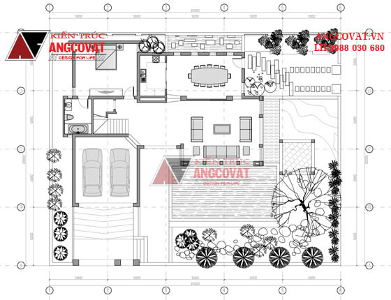 Tư vấn thiết kế nhà 4×16 có thang máy đẹp, phù hợp nhà phố đô thị kết hợp kinh doanh NP1151026