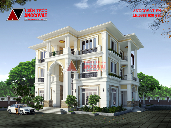 Tư vấn thiết kế nhà 4×16 có thang máy đẹp, phù hợp nhà phố đô thị kết hợp kinh doanh NP1151026