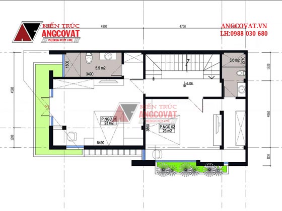 Tư vấn thiết kế nhà 4×16 có thang máy đẹp, phù hợp nhà phố đô thị kết hợp kinh doanh NP1151026