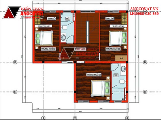 Tư vấn thiết kế nhà 4×16 có thang máy đẹp, phù hợp nhà phố đô thị kết hợp kinh doanh NP1151026