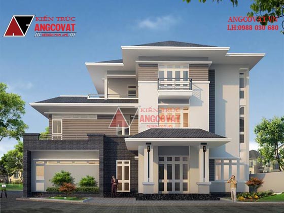 Tư vấn thiết kế nhà 4×16 có thang máy đẹp, phù hợp nhà phố đô thị kết hợp kinh doanh NP1151026