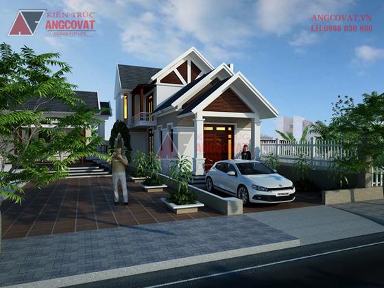 Tư vấn thiết kế nhà 4×16 có thang máy đẹp, phù hợp nhà phố đô thị kết hợp kinh doanh NP1151026