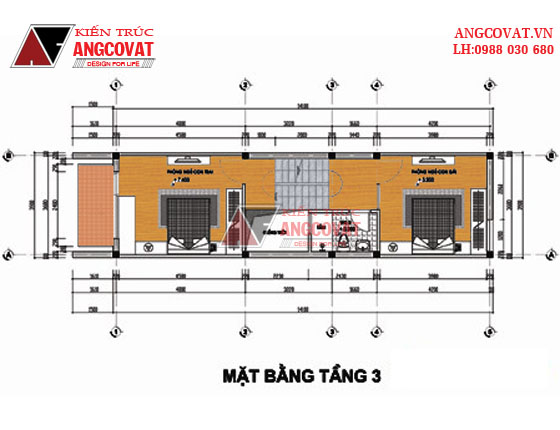 Tư vấn thiết kế nhà 4×16 có thang máy đẹp, phù hợp nhà phố đô thị kết hợp kinh doanh NP1151026