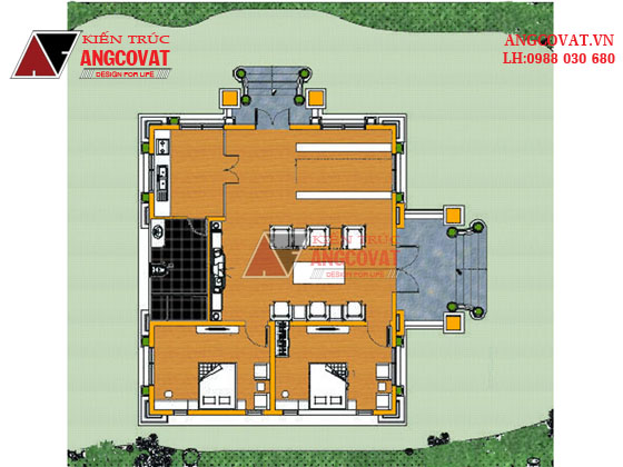 Tư vấn thiết kế nhà 4×16 có thang máy đẹp, phù hợp nhà phố đô thị kết hợp kinh doanh NP1151026