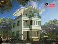 Tư vấn thiết kế nhà 4×16 có thang máy đẹp, phù hợp nhà phố đô thị kết hợp kinh doanh NP1151026
