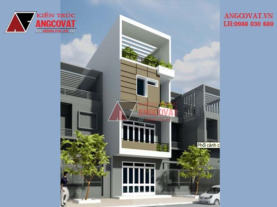 Tư vấn thiết kế nhà 4×16 có thang máy đẹp, phù hợp nhà phố đô thị kết hợp kinh doanh NP1151026