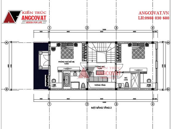 Tư vấn thiết kế nhà 4×16 có thang máy đẹp, phù hợp nhà phố đô thị kết hợp kinh doanh NP1151026