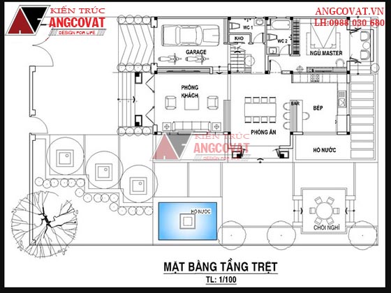 Tư vấn thiết kế nhà 4×16 có thang máy đẹp, phù hợp nhà phố đô thị kết hợp kinh doanh NP1151026