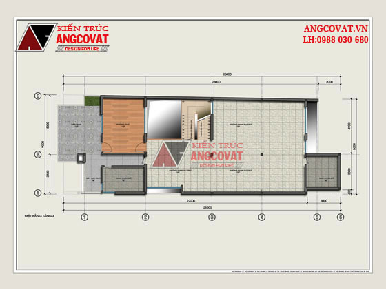 Tư vấn thiết kế nhà 4×16 có thang máy đẹp, phù hợp nhà phố đô thị kết hợp kinh doanh NP1151026