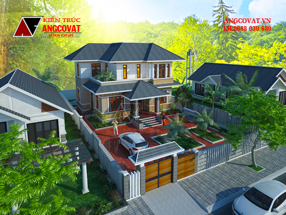 Tư vấn thiết kế nhà 4×16 có thang máy đẹp, phù hợp nhà phố đô thị kết hợp kinh doanh NP1151026