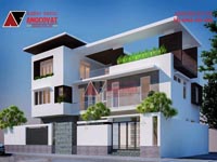Tư vấn thiết kế nhà 4×16 có thang máy đẹp, phù hợp nhà phố đô thị kết hợp kinh doanh NP1151026