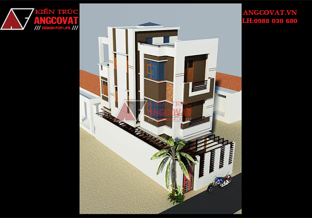 Tư vấn thiết kế nhà 4×16 có thang máy đẹp, phù hợp nhà phố đô thị kết hợp kinh doanh NP1151026