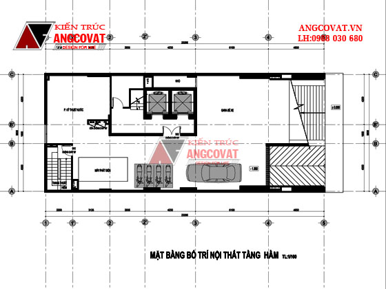 Tư vấn thiết kế nhà 4×16 có thang máy đẹp, phù hợp nhà phố đô thị kết hợp kinh doanh NP1151026