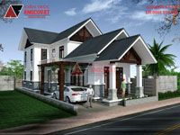 Tư vấn thiết kế nhà 4×16 có thang máy đẹp, phù hợp nhà phố đô thị kết hợp kinh doanh NP1151026