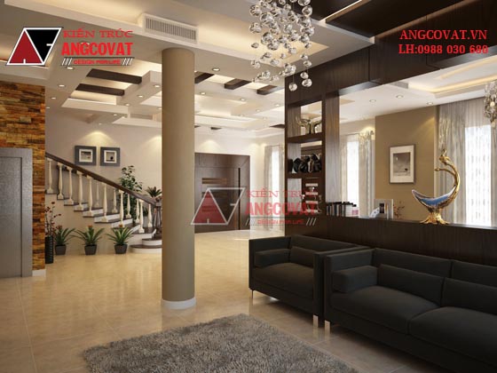 Tư vấn thiết kế nhà 4×16 có thang máy đẹp, phù hợp nhà phố đô thị kết hợp kinh doanh NP1151026