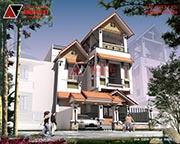 Tư vấn thiết kế nhà 4×16 có thang máy đẹp, phù hợp nhà phố đô thị kết hợp kinh doanh NP1151026