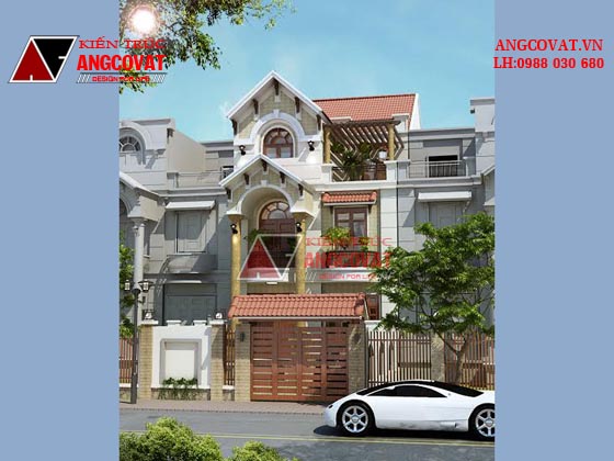 Tư vấn thiết kế nhà 4×16 có thang máy đẹp, phù hợp nhà phố đô thị kết hợp kinh doanh NP1151026