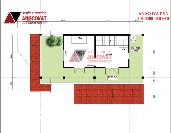 Tư vấn thiết kế nhà 4×16 có thang máy đẹp, phù hợp nhà phố đô thị kết hợp kinh doanh NP1151026
