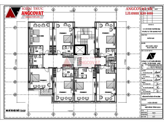 Tư vấn thiết kế nhà 4×16 có thang máy đẹp, phù hợp nhà phố đô thị kết hợp kinh doanh NP1151026