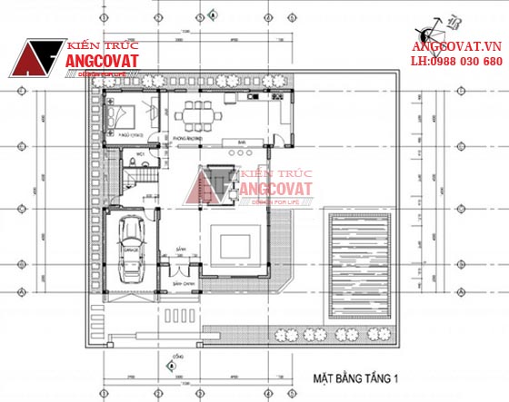 Tư vấn thiết kế nhà 4×16 có thang máy đẹp, phù hợp nhà phố đô thị kết hợp kinh doanh NP1151026