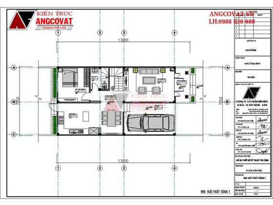 Tư vấn thiết kế nhà 4×16 có thang máy đẹp, phù hợp nhà phố đô thị kết hợp kinh doanh NP1151026