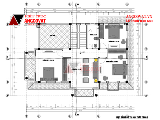 Tư vấn thiết kế nhà 4×16 có thang máy đẹp, phù hợp nhà phố đô thị kết hợp kinh doanh NP1151026