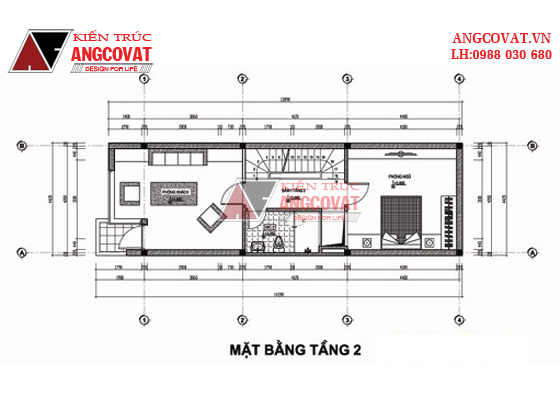Tư vấn thiết kế nhà 4×16 có thang máy đẹp, phù hợp nhà phố đô thị kết hợp kinh doanh NP1151026