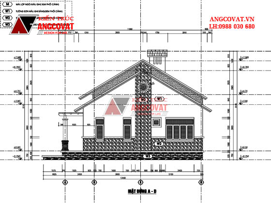 Tư vấn thiết kế nhà 4×16 có thang máy đẹp, phù hợp nhà phố đô thị kết hợp kinh doanh NP1151026