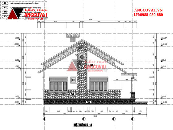 Tư vấn thiết kế nhà 4×16 có thang máy đẹp, phù hợp nhà phố đô thị kết hợp kinh doanh NP1151026