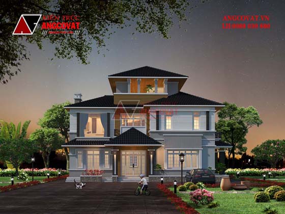 Tư vấn thiết kế nhà 4×16 có thang máy đẹp, phù hợp nhà phố đô thị kết hợp kinh doanh NP1151026