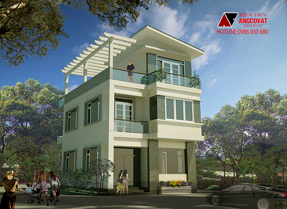 Tư vấn thiết kế nhà 4×16 có thang máy đẹp, phù hợp nhà phố đô thị kết hợp kinh doanh NP1151026