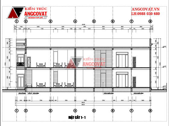 Tư vấn thiết kế nhà 4×16 có thang máy đẹp, phù hợp nhà phố đô thị kết hợp kinh doanh NP1151026