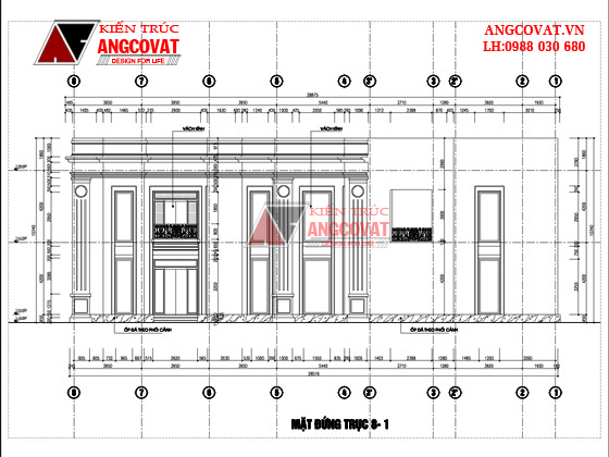 Tư vấn thiết kế nhà 4×16 có thang máy đẹp, phù hợp nhà phố đô thị kết hợp kinh doanh NP1151026