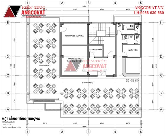 Tư vấn thiết kế nhà 4×16 có thang máy đẹp, phù hợp nhà phố đô thị kết hợp kinh doanh NP1151026