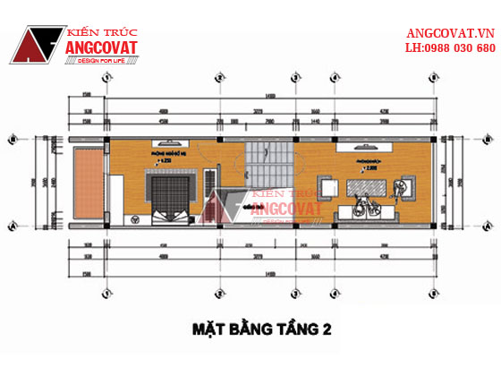 Tư vấn thiết kế nhà 4×16 có thang máy đẹp, phù hợp nhà phố đô thị kết hợp kinh doanh NP1151026